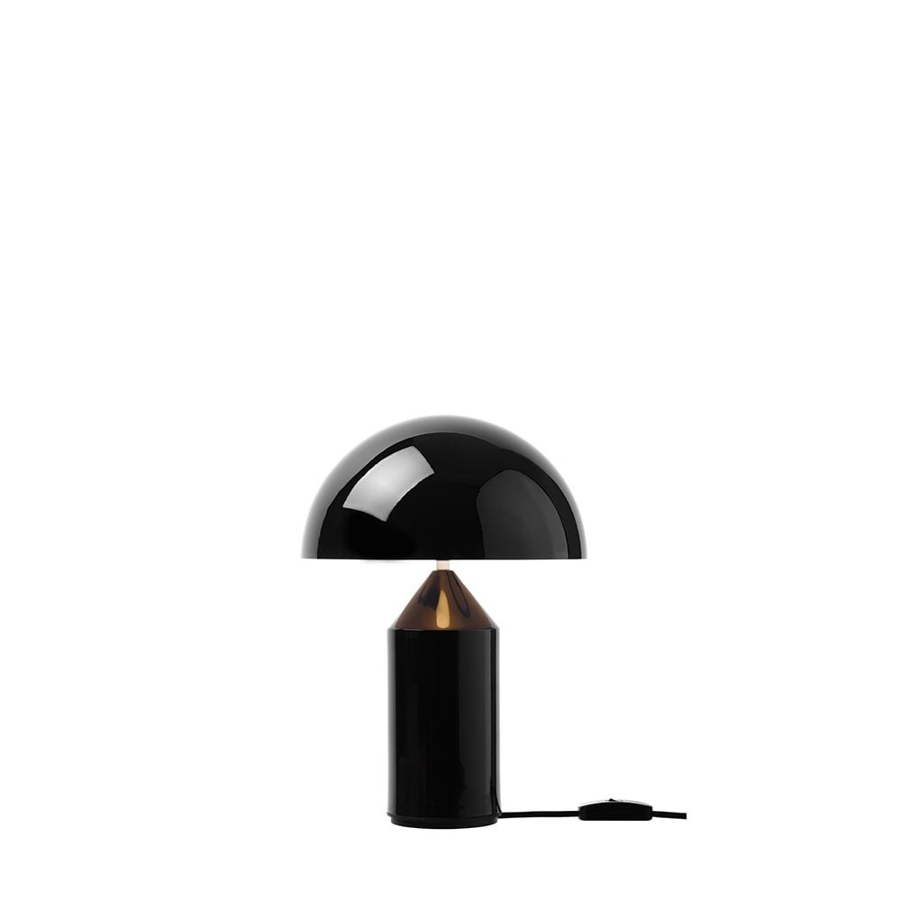 Oluce Lampe de table Atollo small 238 métal Black