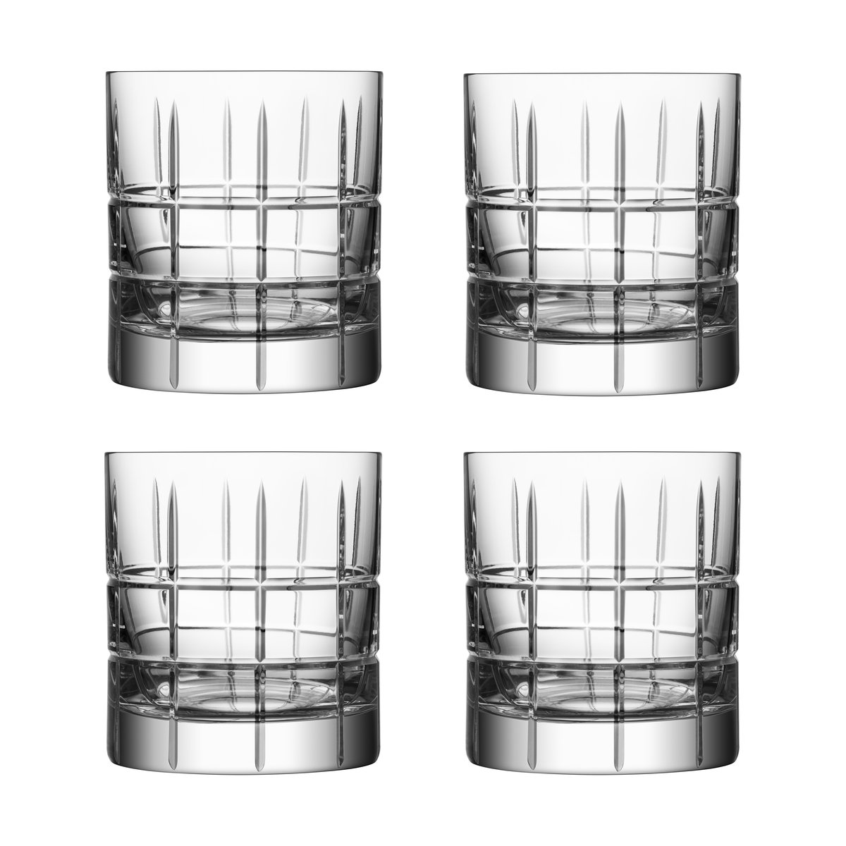 Orrefors Verre old fashioned Street 27 cl, lot de 4 Transparent