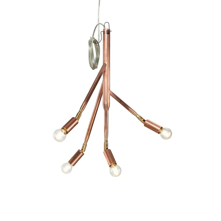 Lampe à suspension Kvist petit - cuivre brut - Örsjö Belysning