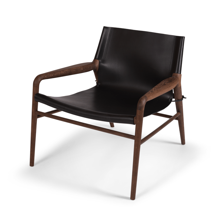 Fauteuil Rama Chair structure en chêne fumé - Noir - OX Denmarq