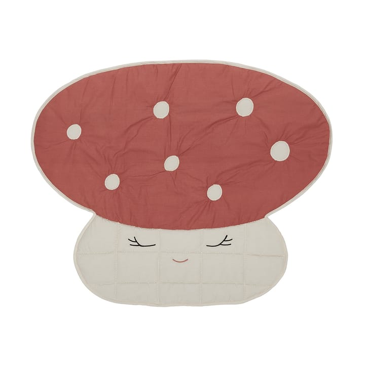 Couverture matelassée Mushroom - Rouge pâle - OYOY