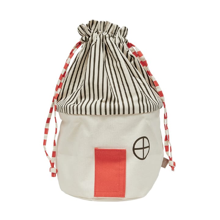 Panier de rangement Koya small - Rouge cerise - OYOY