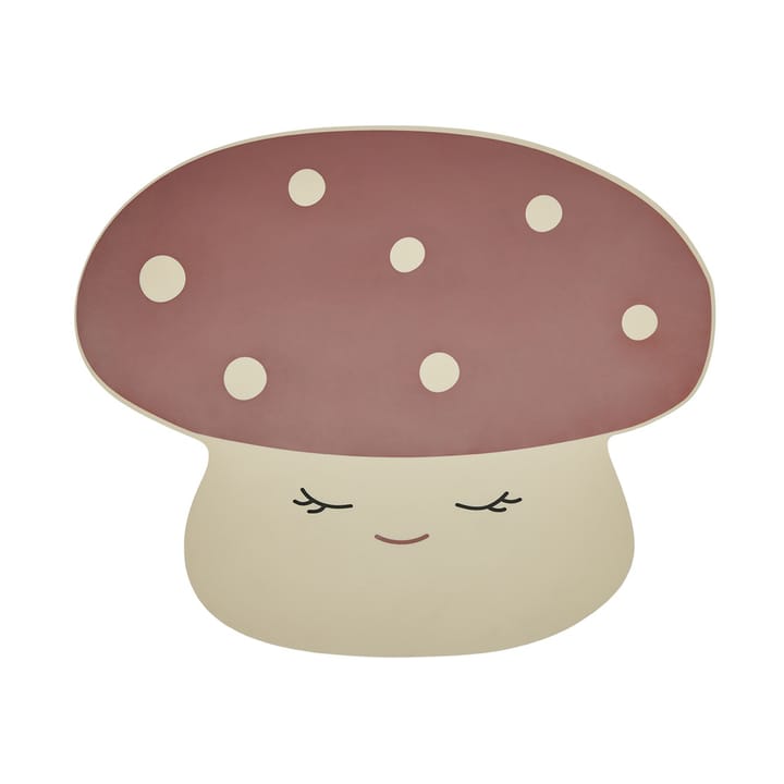 Set de table Mushroom - Rouge pâle - OYOY