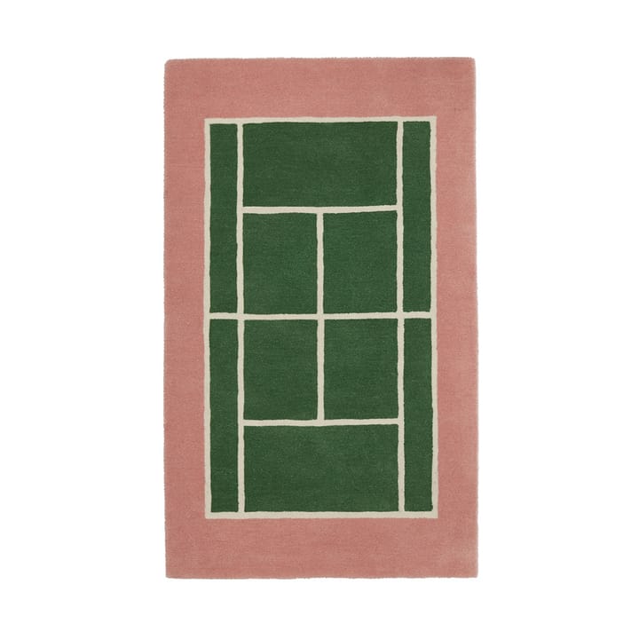 Tapis Tennis - Vert-rose, 88x150 cm - OYOY