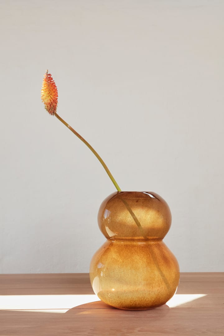 Vase Lasi 30 cm, Amber OYOY