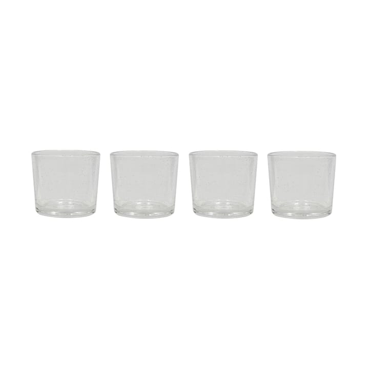 Verres à boire Kuki, lot de 4, Transparent OYOY