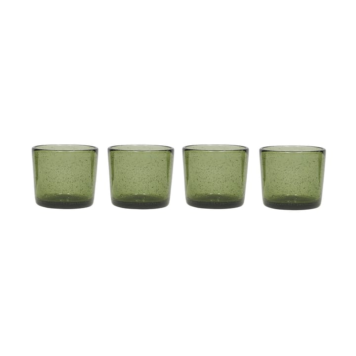 Verres à boire Kuki, lot de 4 - Vert - OYOY