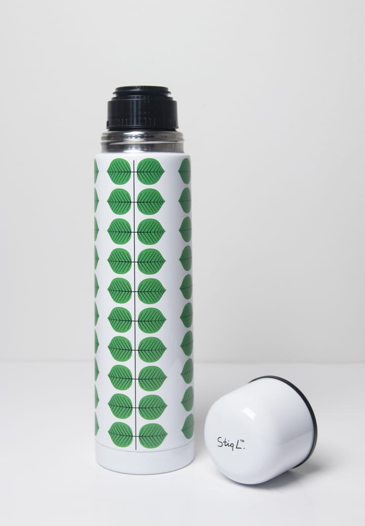 Thermos Berså 0.75l, Blanc-vert Pluto Design