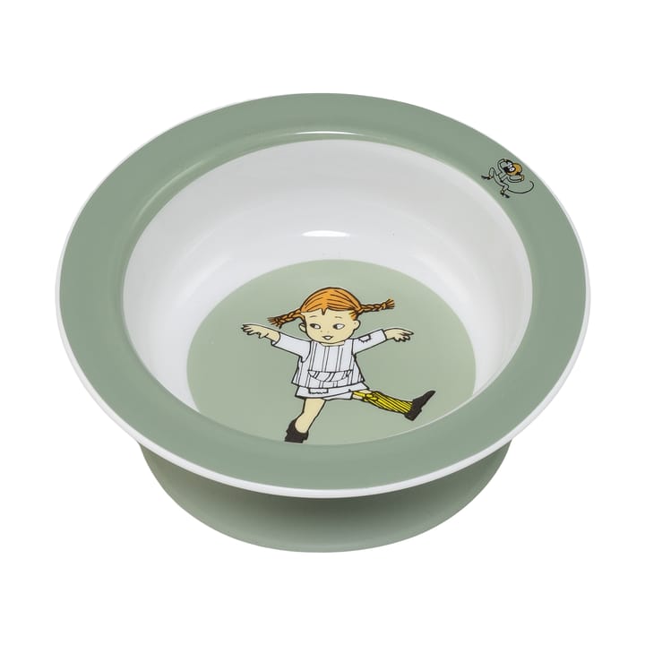 Assiette ventouse Pippi Cirkus Ø15,5 cm - Vert - Rätt Start