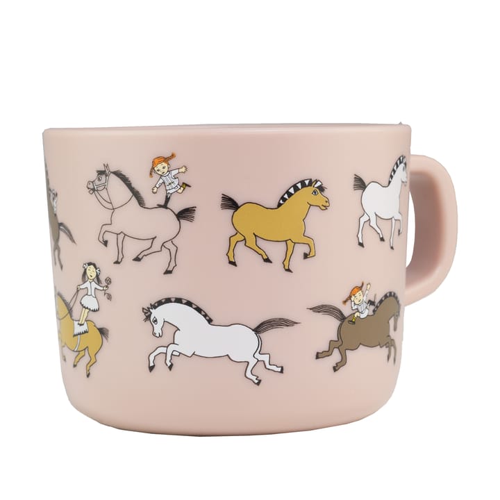 Mug Pippi Cirkus 25 cl - Rose - Rätt Start