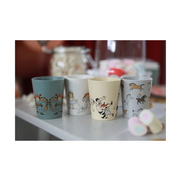 Tasses de collection Pippi Cirkus 15 cl, lot de 4 - Multi - Rätt Start