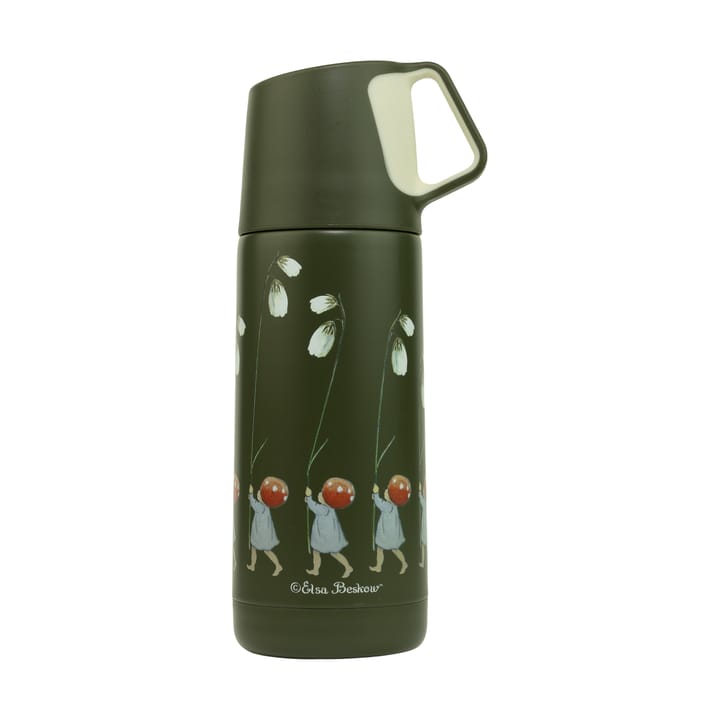 Thermos Elsa Beskow Tomtebobarnen 35 cl - Vert - Rätt Start