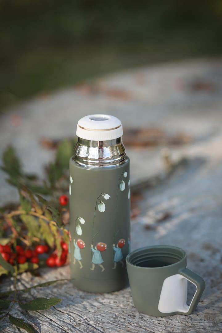 Thermos Elsa Beskow Tomtebobarnen 35 cl, Vert Rätt Start