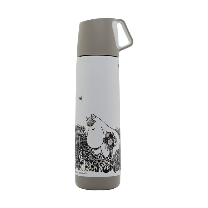 Thermos Mumin Graphic 50 cl - Blanc-noir - Rätt Start