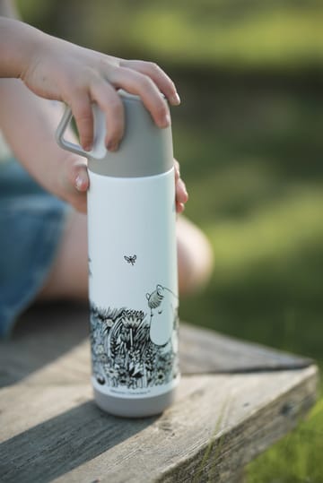 Thermos Mumin Graphic 50 cl - Blanc-noir - Rätt Start