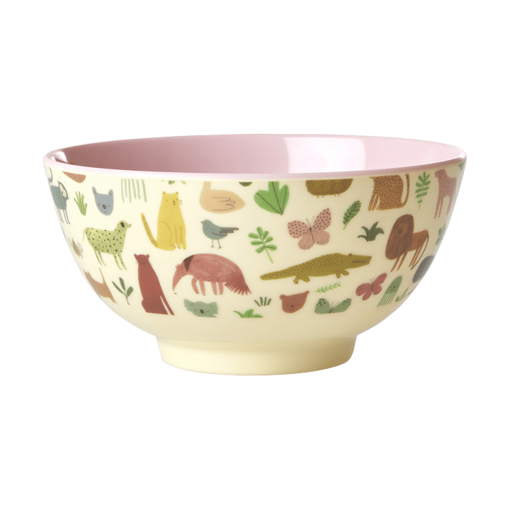 Bol en mélamine Rice medium - Sweet Jungle Print-Soft Pink - RICE