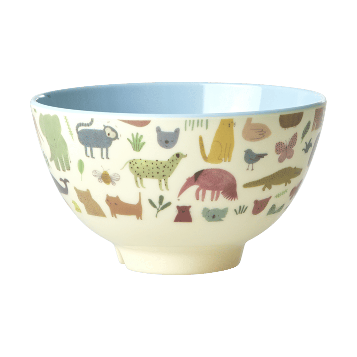 Bol en mélamine Rice small - Sweet Jungle Print-Soft blue - RICE