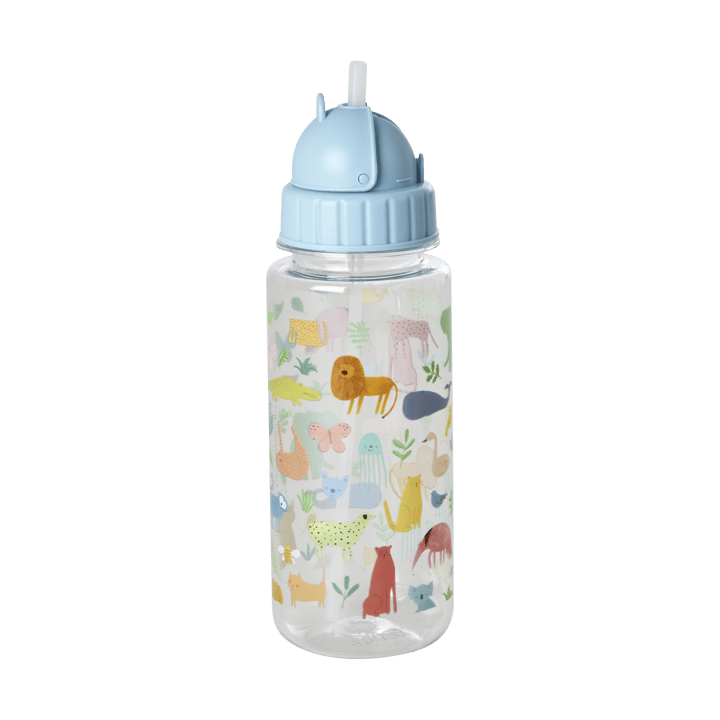 Bouteille Rice 45 cl pour enfants - Sweet Jungle Print-Soft blue - RICE