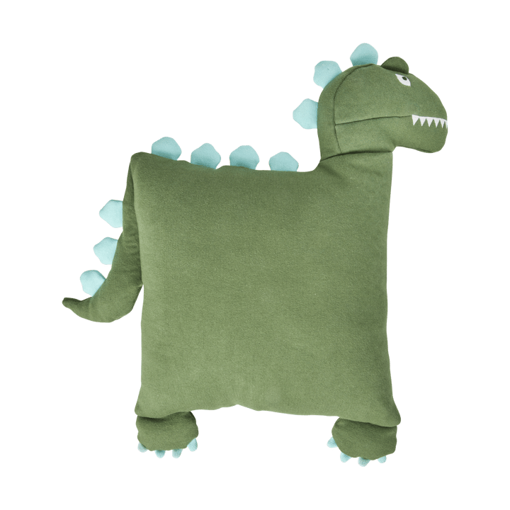 Coussin Rice dinosaure 48x52 cm, Green RICE