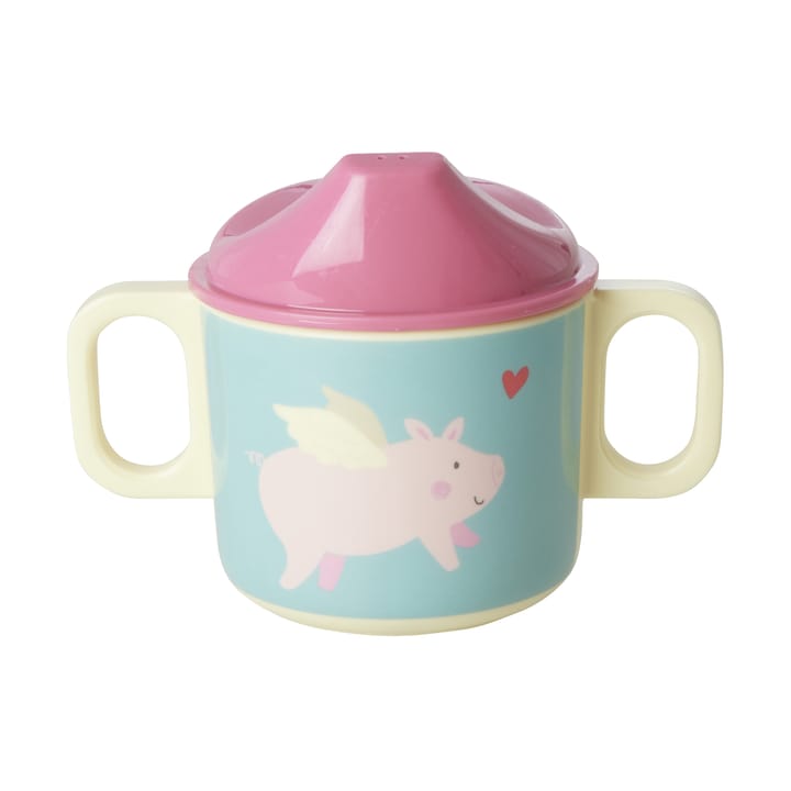 Tasse pour enfant Rice avec deux poignées 20 cl - Flying pig - RICE