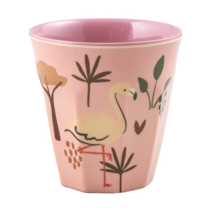 Tasse pour enfant Rice mélamine - Pink Jungle Animal - RICE