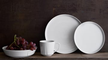 Assiette à dîner Grand Cru essentials Ø 25 cm, lot de 4 - Blanc - Rosendahl