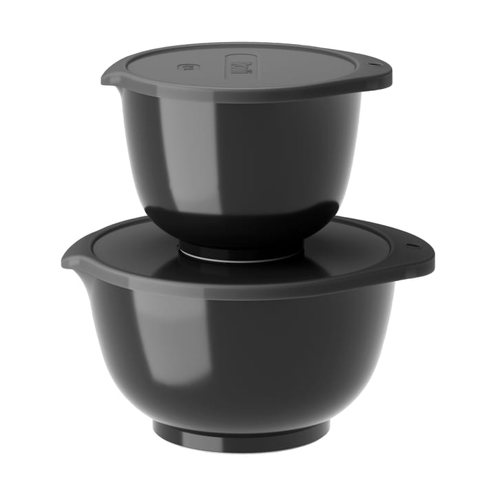 Ensemble de bols Margrethe, lot de 2 - Black edition - Rosti