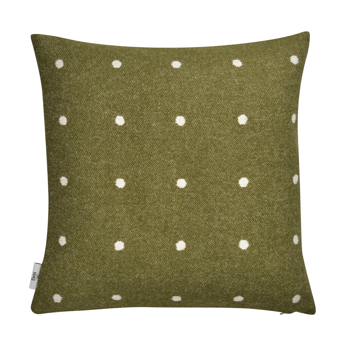 Røros Tweed Coussin Pastille 50x50 cm Green moss