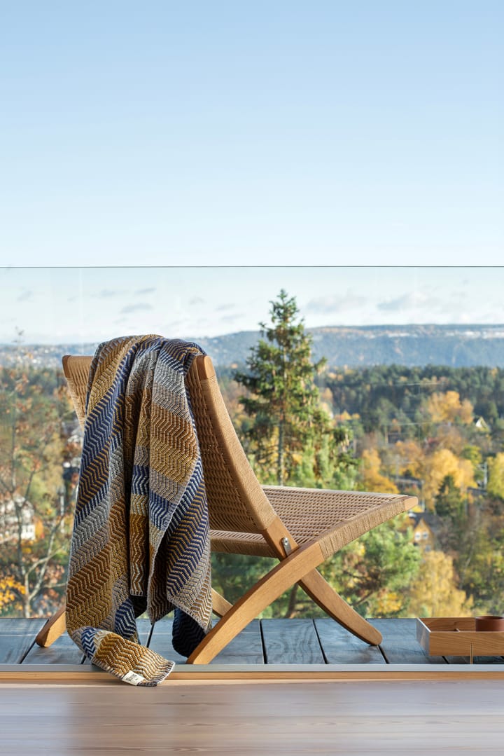 Plaid Fri 150x200 cm, November view Røros Tweed