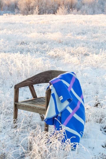 Plaid Knut 135x200 cm - Blue - Røros Tweed