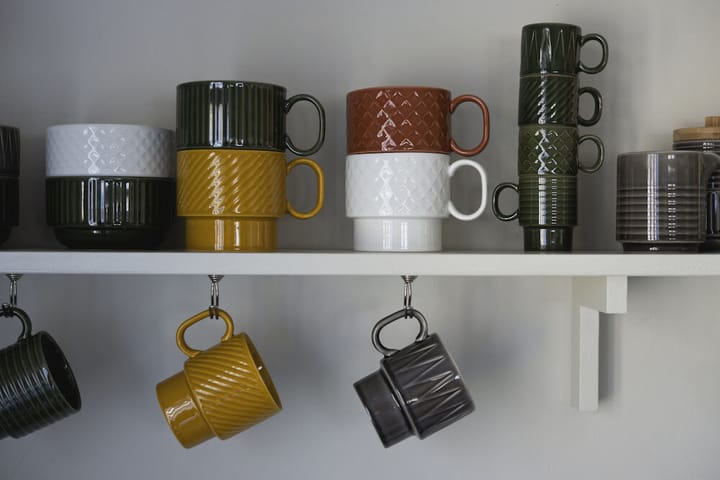 Mugs à thé Coffee & More lot de 2 - Jaune - Sagaform