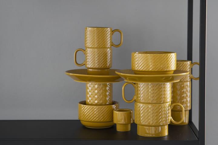 Mugs à thé Coffee & More lot de 2 - Jaune - Sagaform