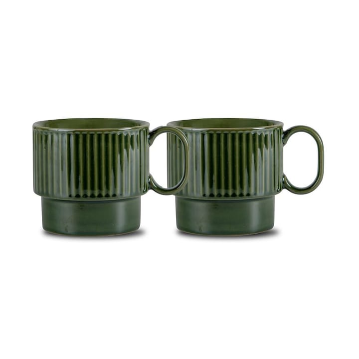 Mugs à thé Coffee & More lot de 2 - Vert - Sagaform