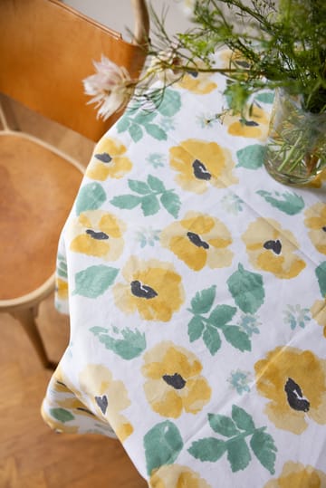 Nappe enduite Eden Ø180 cm - Jaune - Sagaform