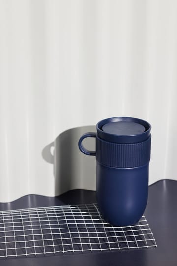 Tasse de voiture thermos Ted 32 cm - Bleu - Sagaform