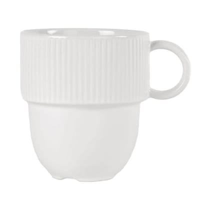 Tasse Inka avec anse 27 cl - Blanc - Sagaform