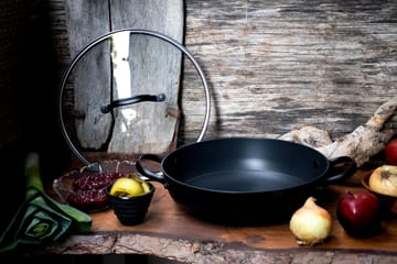 Casserole Satake en fonte légère avec couvercle en verre - 26 cm - Satake