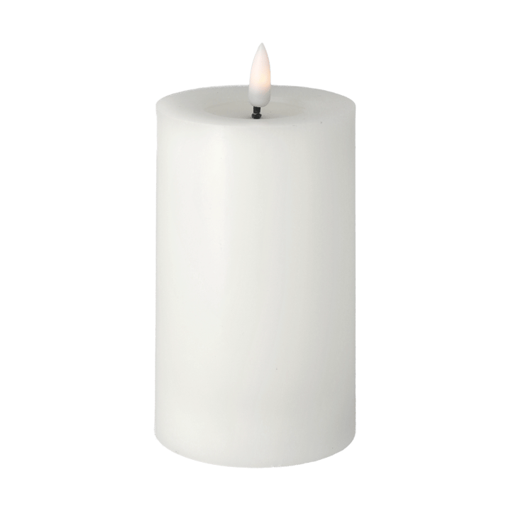 Bougie Melt bloc LED Bright 15 cm, Blanc Scandi Essentials