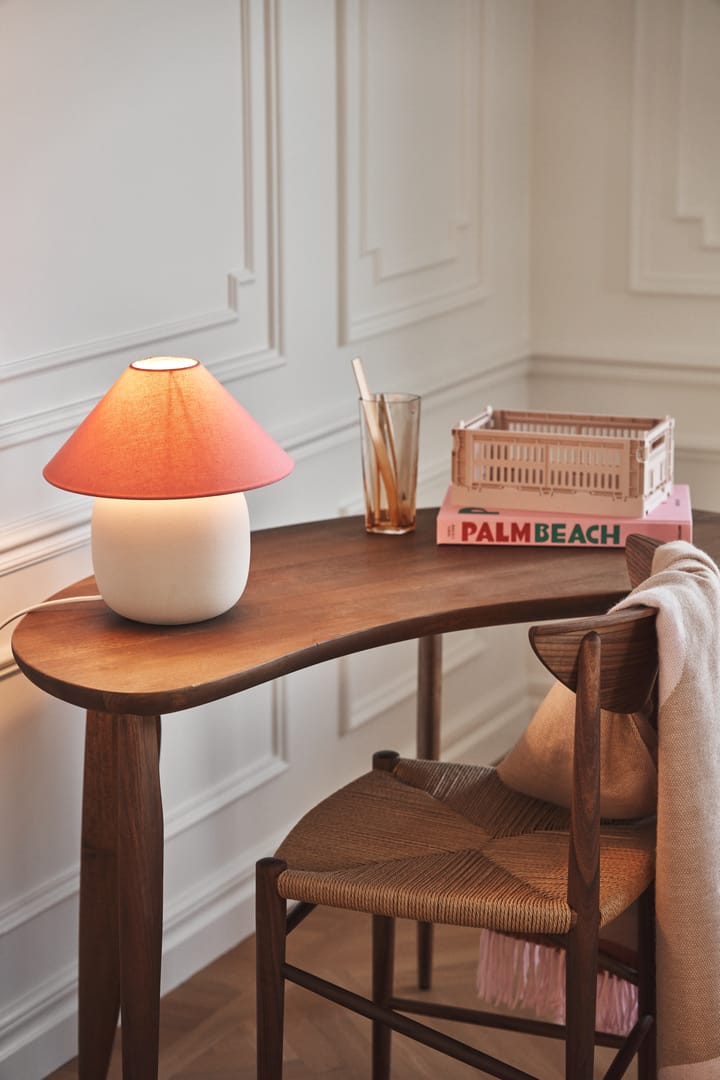 Lampe de table Boulder 29 cm beige-peach Scandi Living