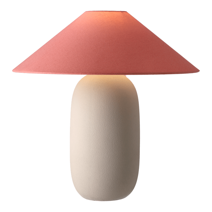 Lampe de table Boulder 48 cm beige-peach Scandi Living