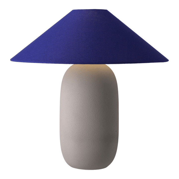 Lampe de table Boulder 48 cm grey-cobolt Scandi Living