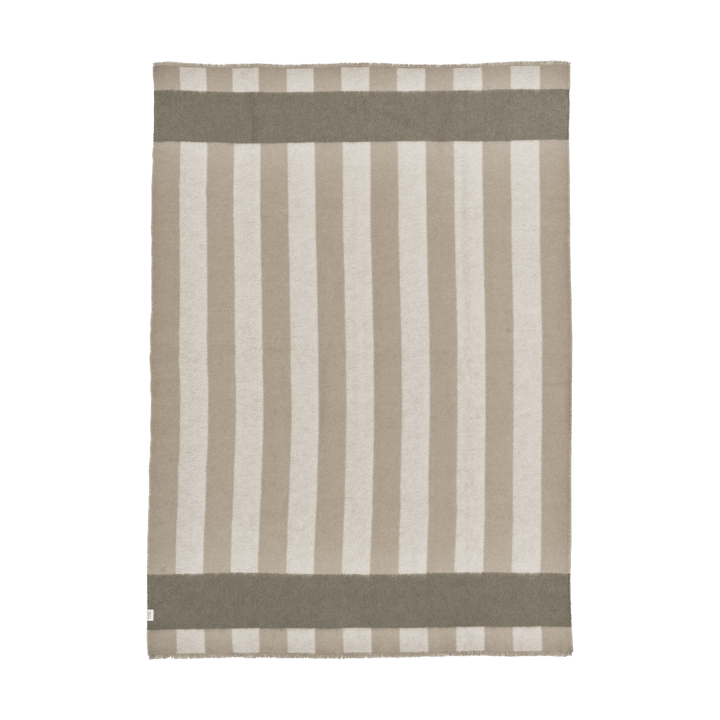 Plaid en laine Aisles 130x180 cm - Beige - Scandi Living