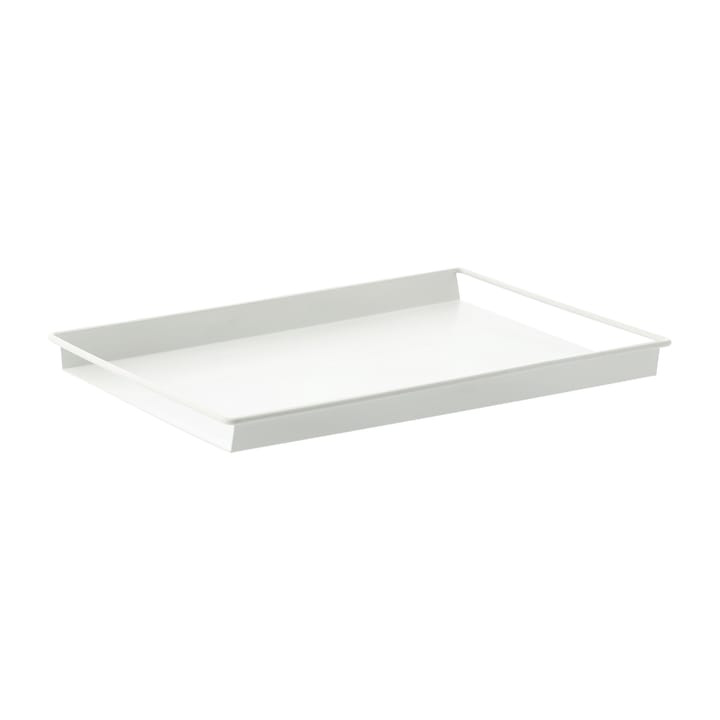 Plateau avec accessoire Draw 22x32 cm, Blanc Scandi Living