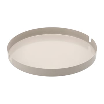 Plateau Edgy Ø30 cm - Greige - Scandi Living