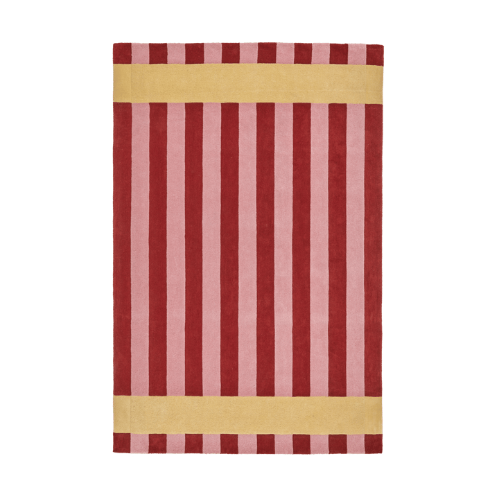 Tapis en laine Aisles - Rouge, 170x240 cm - Scandi Living