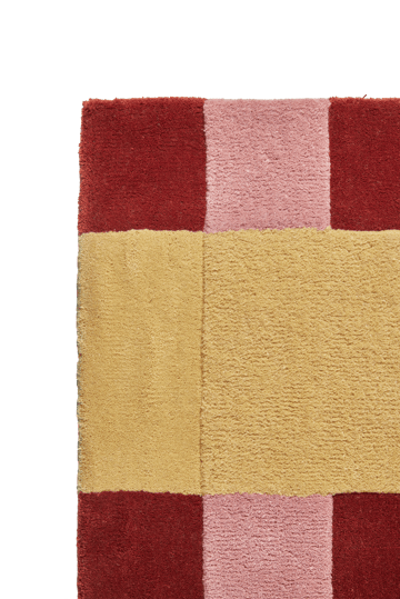 Tapis en laine Aisles - Rouge, 170x240 cm - Scandi Living