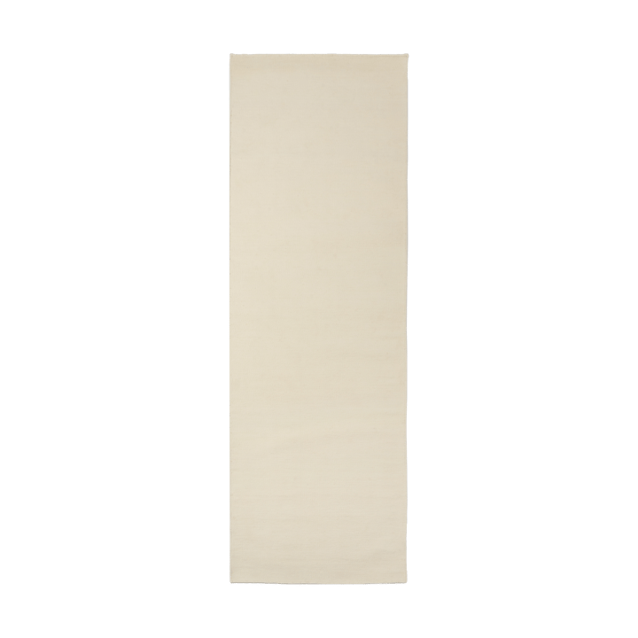 Tapis en laine Balance blanc nature - 80x240 cm - Scandi Living