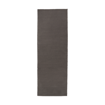 Tapis en laine Balance gris nature - 80x240 cm - Scandi Living