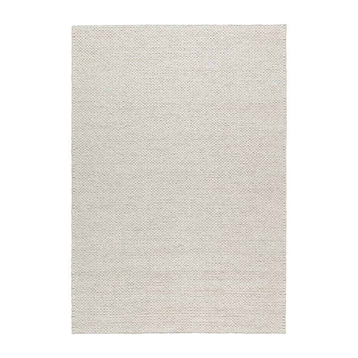 Tapis en laine Braided blanc nature - 200x300 cm - Scandi Living