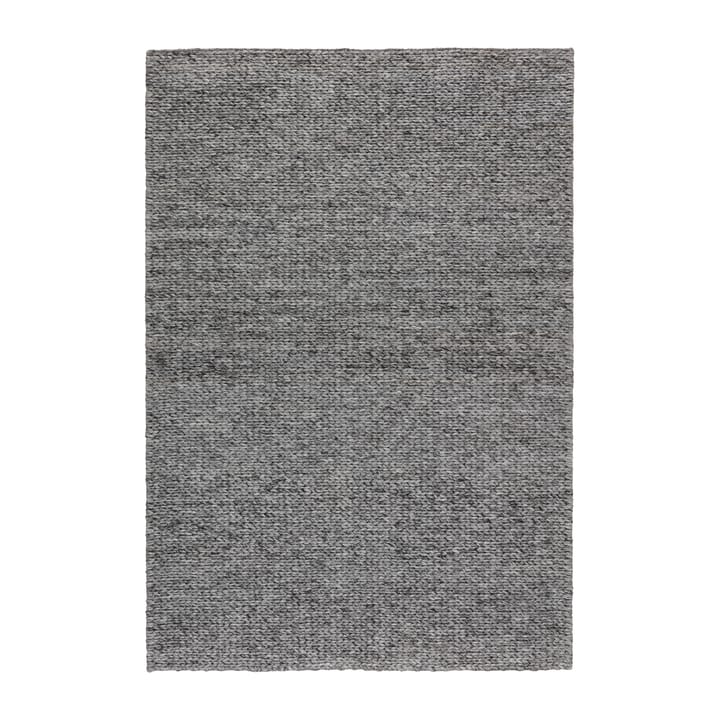 Tapis en laine Braided Gris foncé - 170x240 cm - Scandi Living